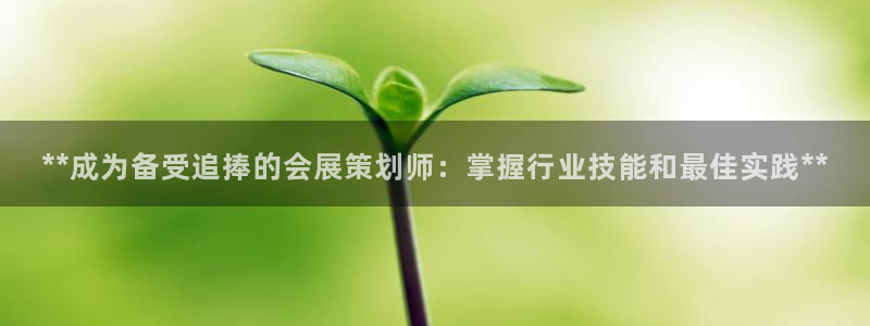 果博官网客服电话号码查询：**成为备受追捧的会展策划师：掌握行业技能和最佳实践**